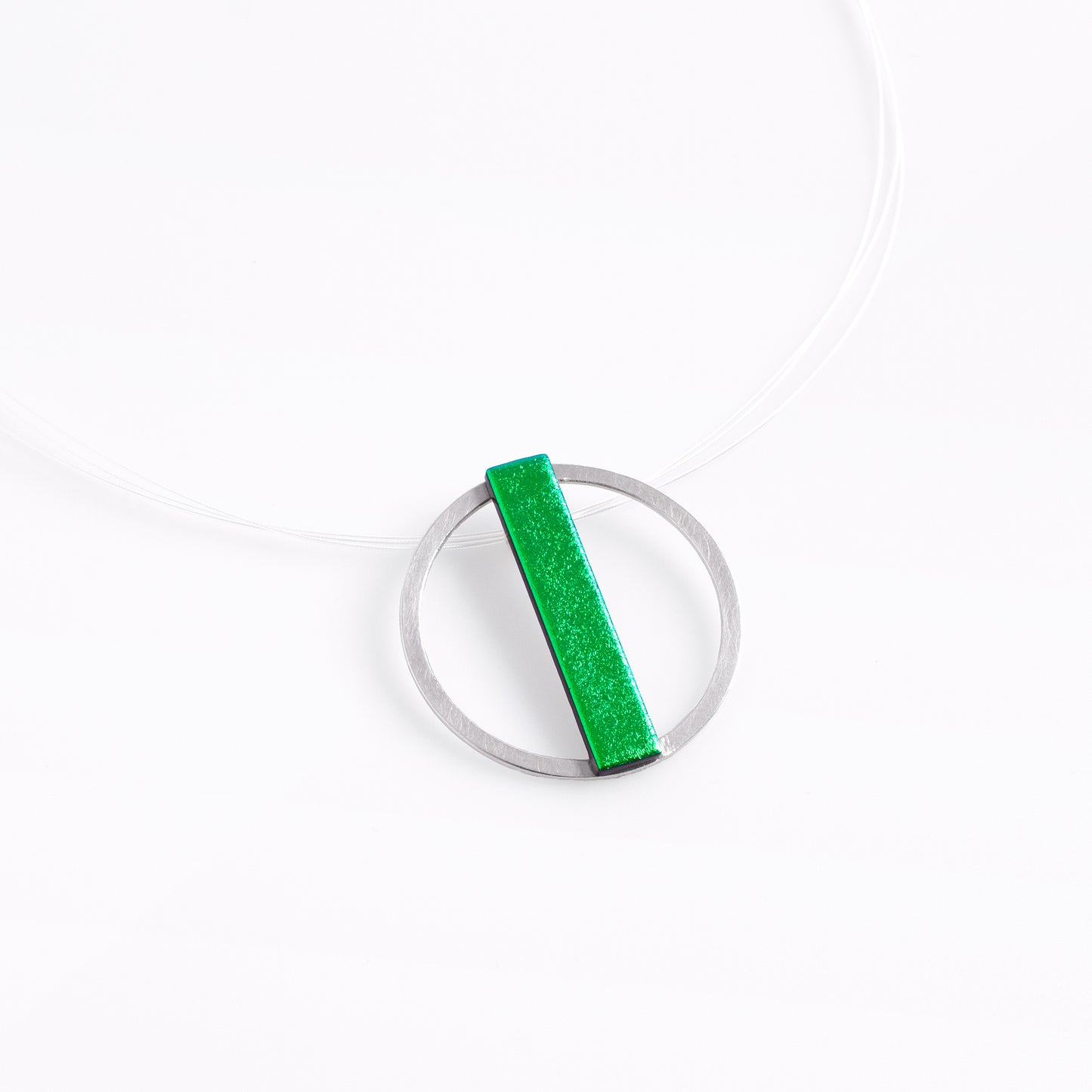 Colgante Circular Verde