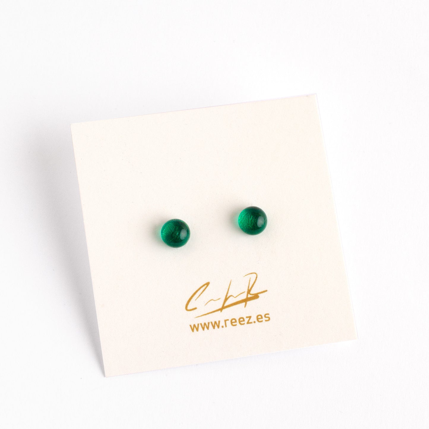 Pendientes mini-mini Verde