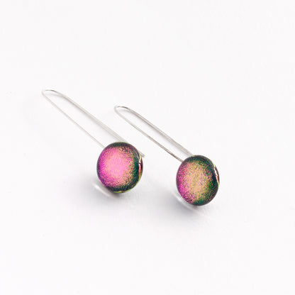 Dikhroos Long Pink Earrings