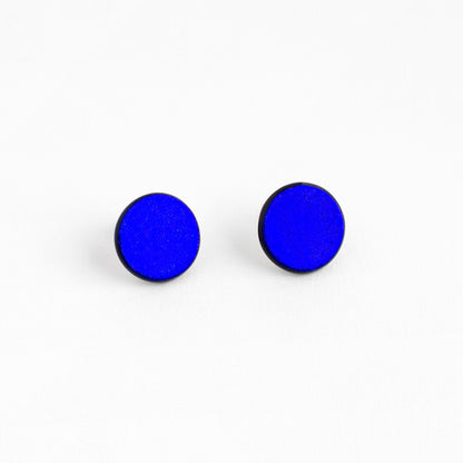 Technicolor Blue Earrings