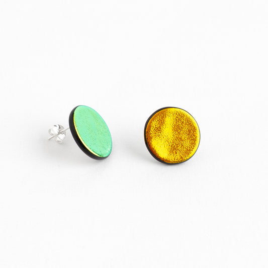 Pendientes Technicolor Oro