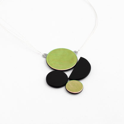 Pink Geometry Pendant