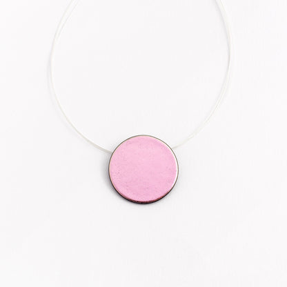Pink Circle Pendant
